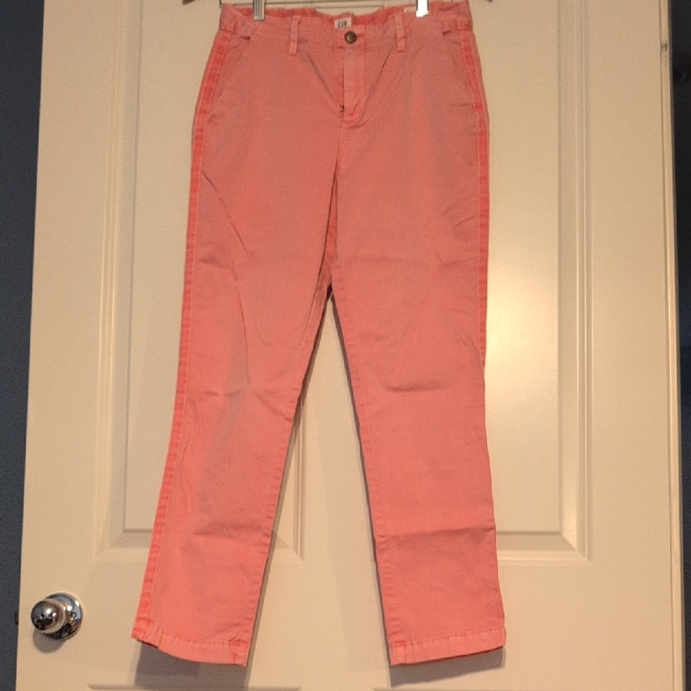 GAP Women's Girlfriend Chinos In Light Pink